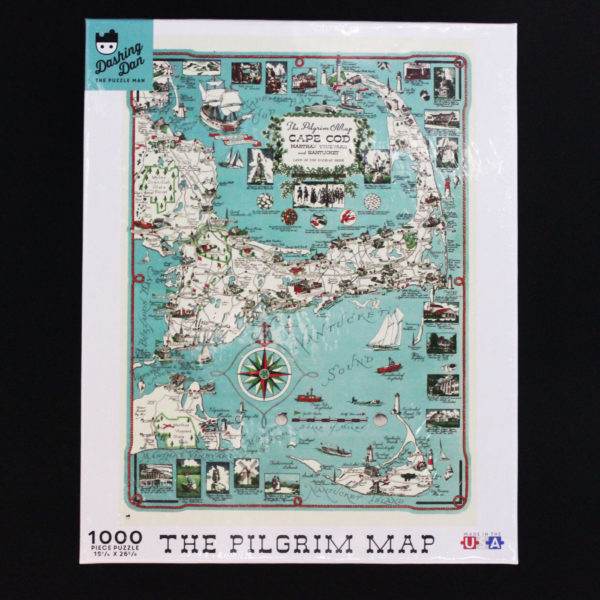 The Pilgrim Map 1000 Piece Puzzle-Dashing Dan