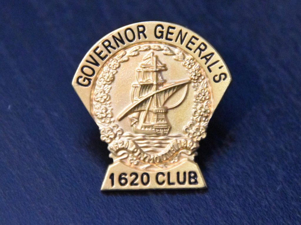 Governor General's 1620 Club - General Society Of Mayflower Descendants