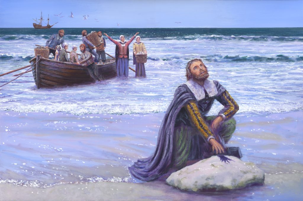 Pilgrims Landing by Haywood