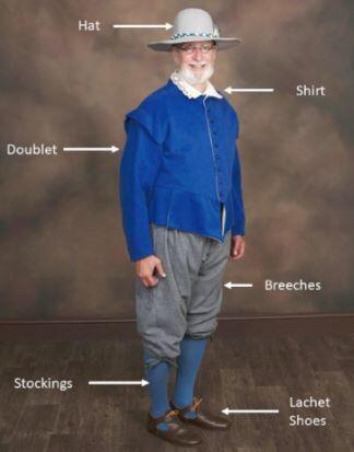 Pilgrim Male Clothing