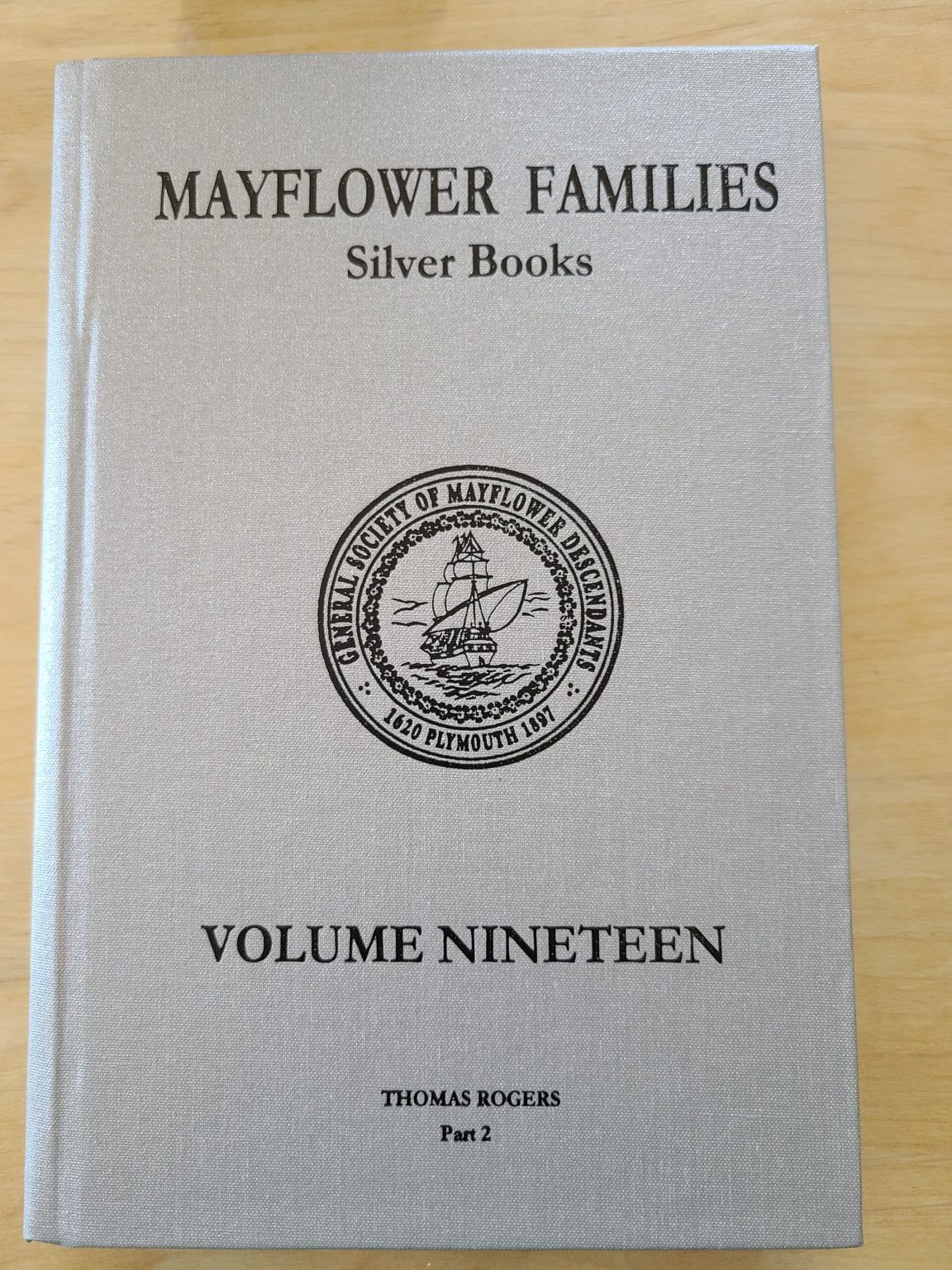 Silver Books Project General Society of Mayflower Descendants
