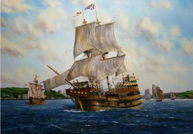 Mayflower Voyage Slider