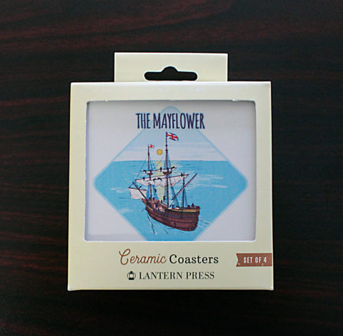 Mayflower ceramic coasters