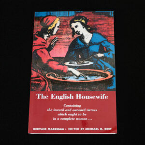 Cover to "The English Housewife"