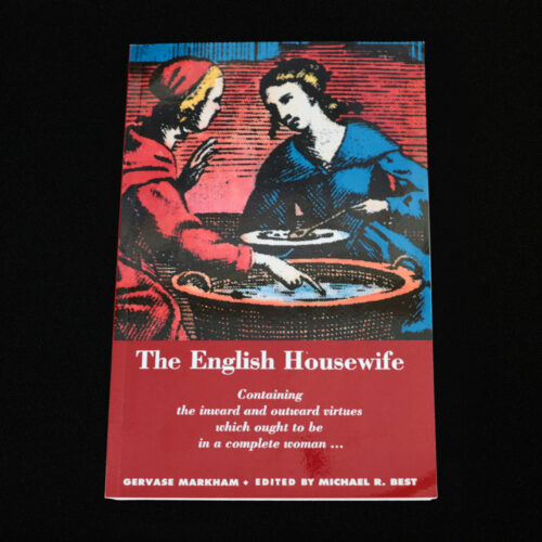 Cover to "The English Housewife"