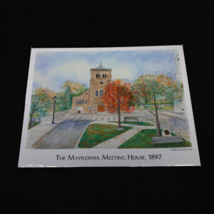 Mayflower Meetinghouse 11x14 Mini Poster