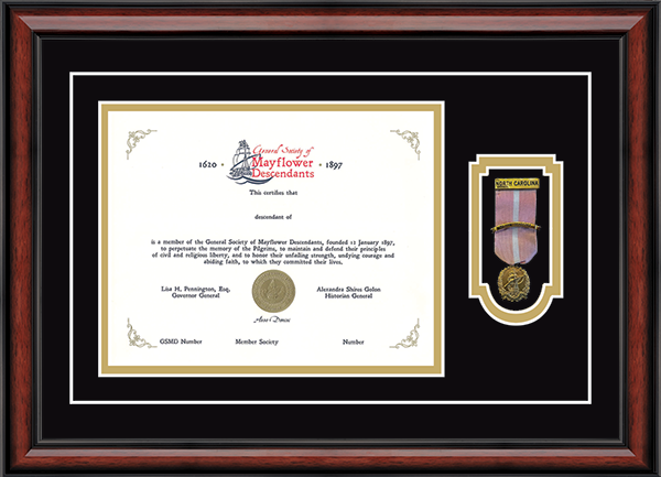 Insignia & Certificate Custom Frame