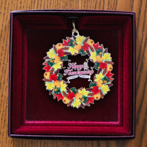 Thanksgiving Wreath Ornament